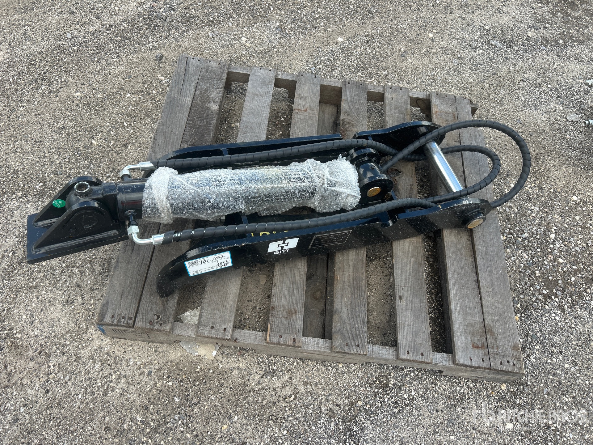 2025 GIYI GY-XJ5T Excavator Thumb (Unused)