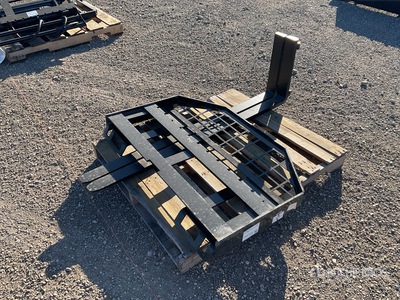 2025 GIYI GY-DHC 60 in Skid Steer Forks (Unused)