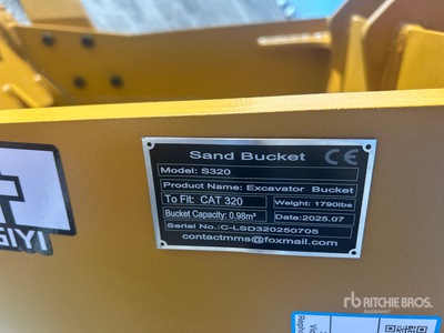 2025 GIYI GY-S320 Skeleton Excavator Bucket (Unused)