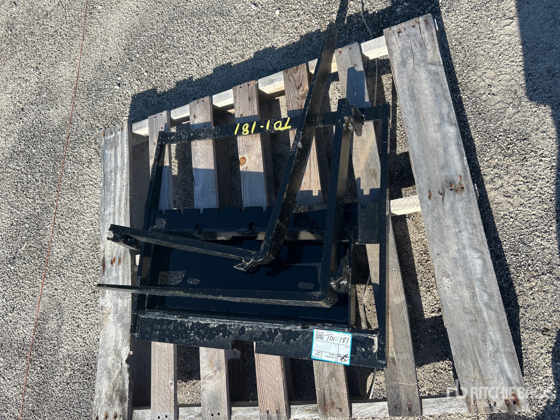 2025 GIYI GY-XHC Mini Skid Steer Forks (Unused)