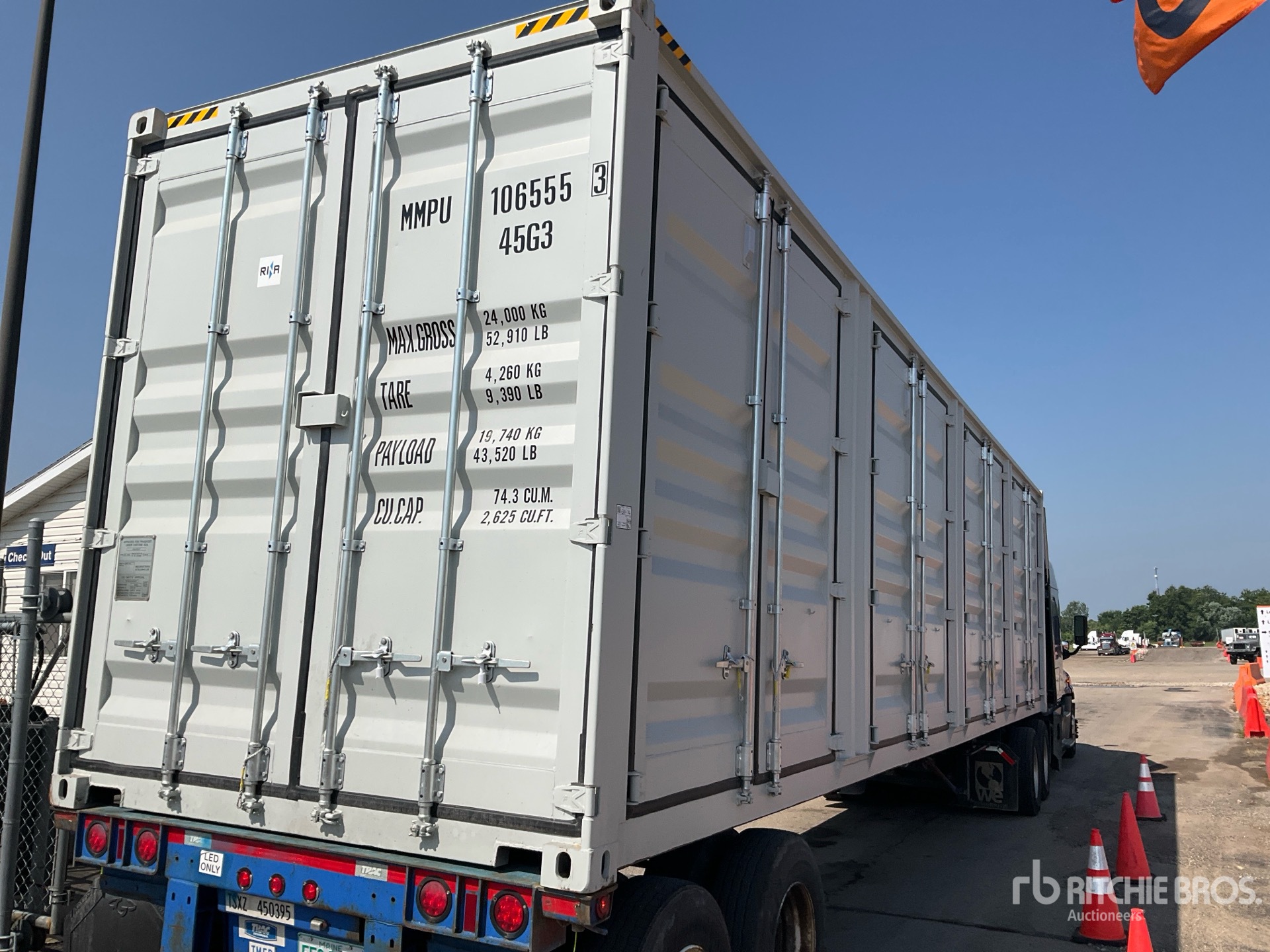 2025 40 Ft One-Way High Cube Storage Container (Unused)
