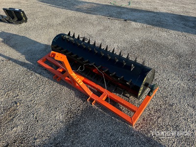 2025 GIYI GY-LA59H Aerator - Fits Tractor (Unused)