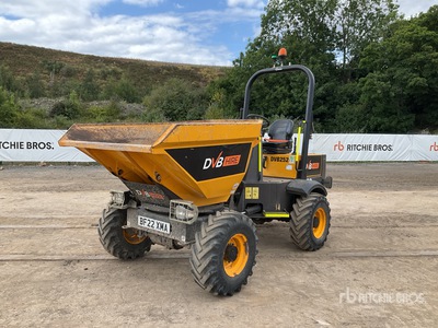 2021 Mecalac TA3sh 3 ton 4x4 Swivel dumper