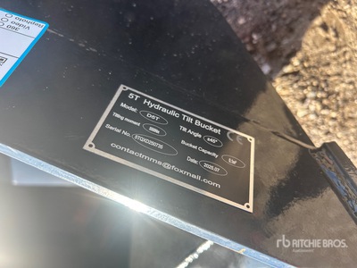 2025 GIYI GY-D5T Tilting Excavator Bucket (Unused)