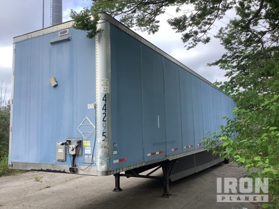 2009 Wabash 53 ft x 102 in T/A Gesloten aanhangwagen