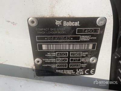 2023 Bobcat T450 Two-Speed High Flow Compact Track Loader