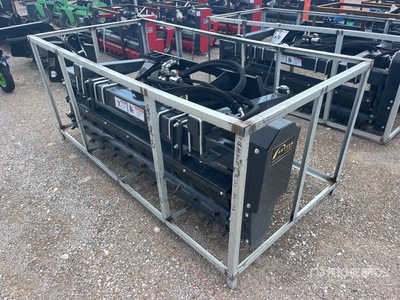 2025 ARTEER SSPR-72W 72 in Skid Steer Power Rake (Unused)