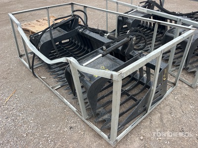 2025 ARTEER RGB-84W 84 in Rock Skid Steer Grapple Bucket (Unused)