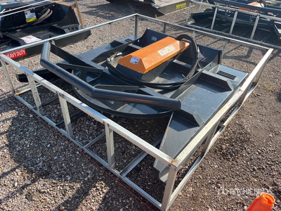 2025 ARTEER HDBC-72W 72 in 4-Blade Skid Steer Brush Cutter (Unused)