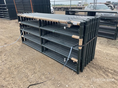Quantity of (16) 2025 BYT MRG100 10 ft Magnum Ranch Livestock Gate (Unused)