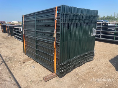 Quantity of (44) 2025 BYT WBF012 10 ft x 6 ft 5 in Corral Wind Fence (Unused)