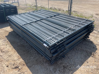 Quantity of (14) 2025 BYT WBF012 10 ft x 6 ft 5 in Corral Wind Fence (Unused)