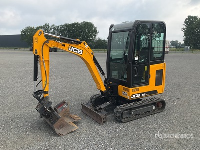 2022 JCB 16C-1 T3 Mini Excavator