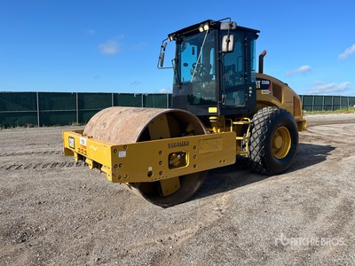 2021 Cat CS56B Smooth Drum Compactor