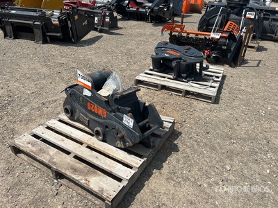 Quantity of (2) KJ AMQ20 Excavator Coupler - Fits AllMetal AMQ20 (Unused)