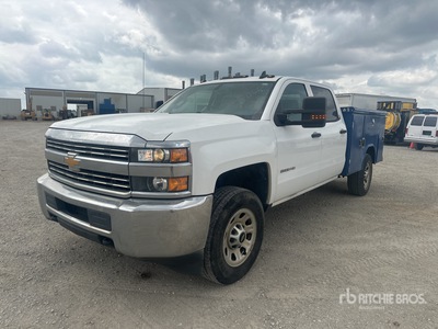 2016 Chevrolet Silverado 2500HD HD 4x2 Crew Cab Camión Utilitario