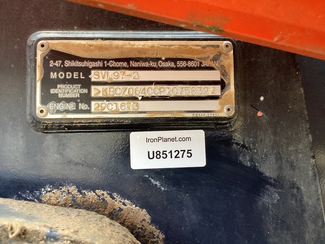 MINI CARGADOR SOBRE ORUGAS 2023 KUBOTA SVL972