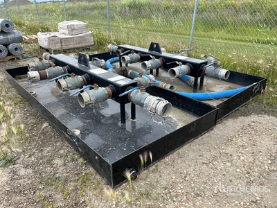 Quantity of (2) 4 in Manifold