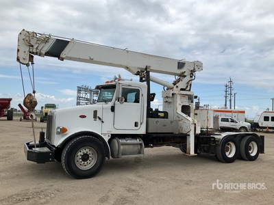 Tadano TM1882 18 ton Straight Boom on 2005 Peterbilt 357 6x4 Camion à flèche