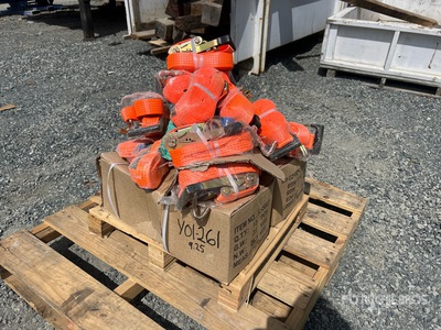 Quantity of 2025 SKLP SK003 Ratchet Straps (Unused)