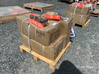 Quantity of 2025 SKLP SK003 Ratchet Straps (Unused)