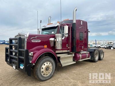 2014 Kenworth W900 6x4 T/A Sleeper Truck Tractor
