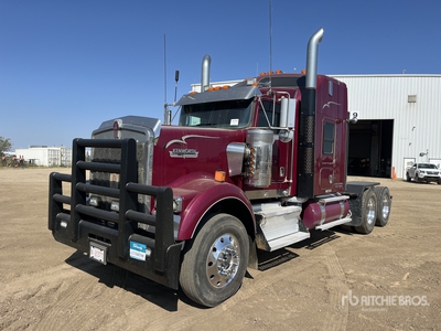 2014 Kenworth W900 6x4 Cabeza Tractora Cabina Dormitorio