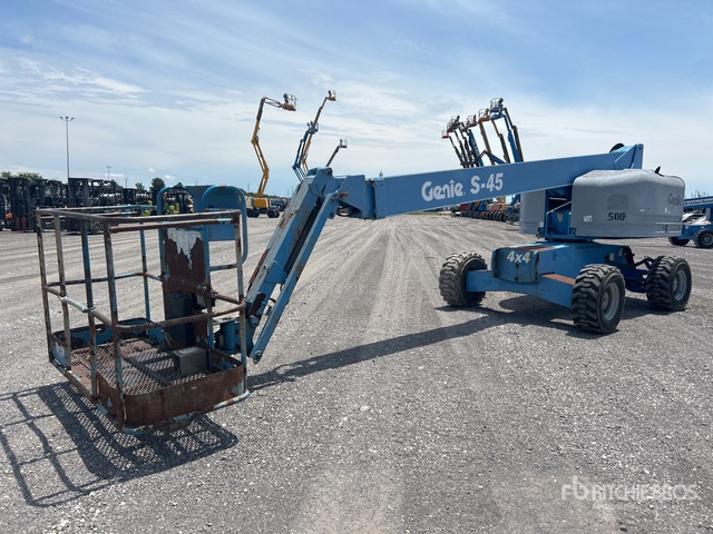 2008 Genie S45 4WD Diesel Telescopic Boom Lift | Ritchie Bros. Auctioneers