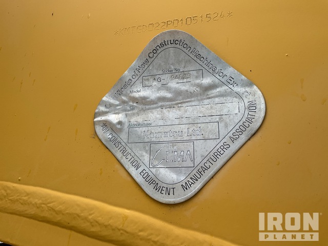 MOTOCONFORMADORA KOMATSU GD6553E0 2008