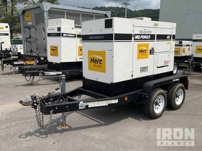2020 Multiquip DCA45SSIU4F 36 kW Mobile Generatore
