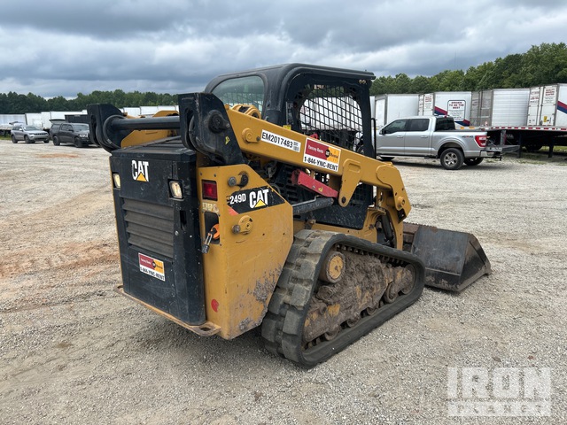 MINI CARGADOR SOBRE ORUGAS 2017 CATERPILLAR 249D