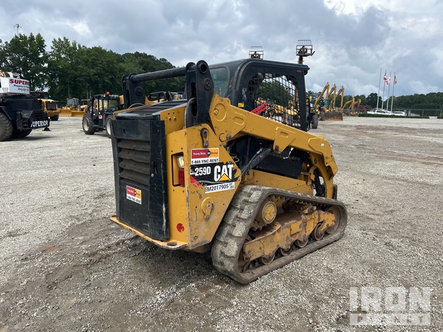 MINI CARGADOR SOBRE ORUGAS 2017 CATERPILLAR 259D