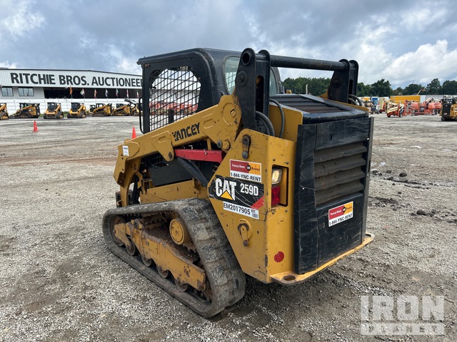 MINI CARGADOR SOBRE ORUGAS 2017 CATERPILLAR 259D