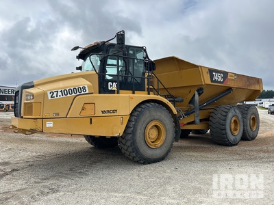 2016 Cat 745 Camión Dumper Articulado