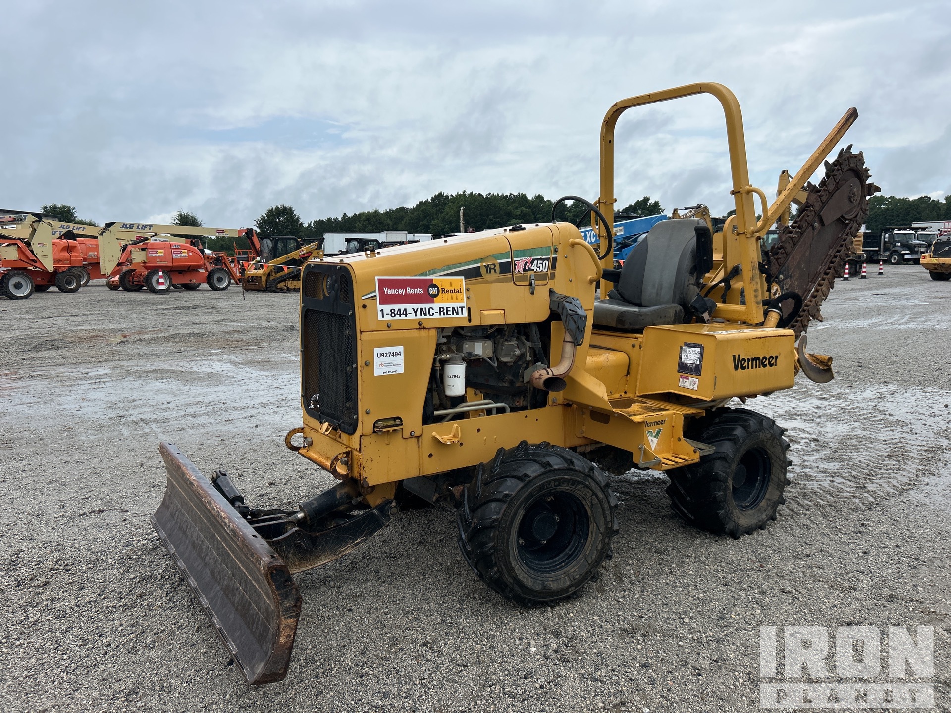 2016 Vermeer RTX450 4x4 Trencher