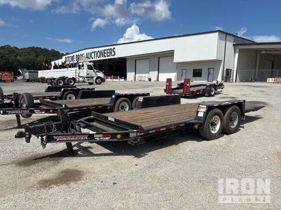 2020 Towmaster T-10DT 18 ft T/A Tilt Deck Trailer