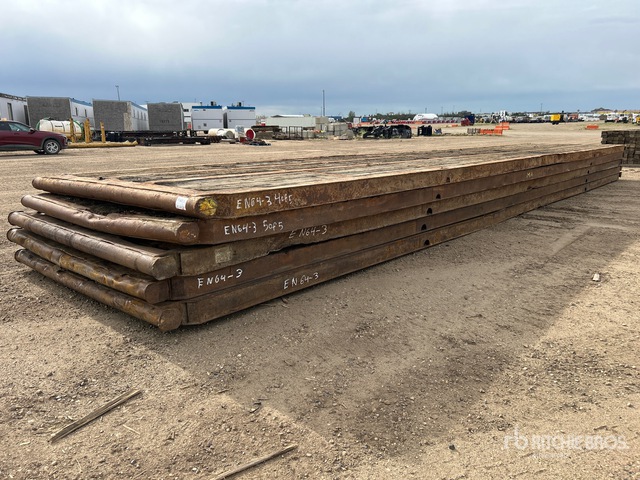 Quantity of (5) 8 ft x 40 ft Rig Crane Mats | Ritchie Bros. Auctioneers