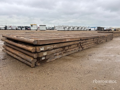 Quantity of (5) 8 ft x 40 ft Rig Mats