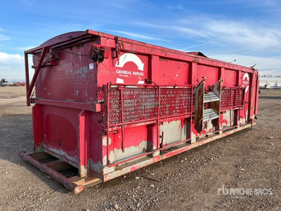 Custom Built 28 m3 8 ft x 19 ft Kontener na odpady