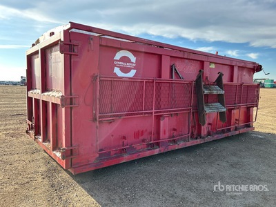 Custom Built 28 m3 8 ft x 19 ft Kontener na odpady