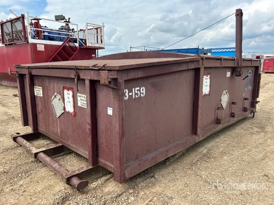 Custom Built 28 m3 9 ft x 15 ft Kontener na odpady