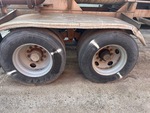 Trailer Chassis with Tire Condition