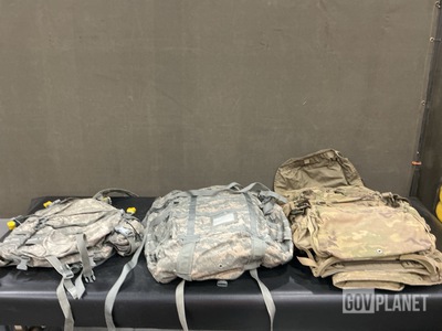 (13) Assault Packs, (6) Large Field Packs, (3) Field Packs & Assorted Items