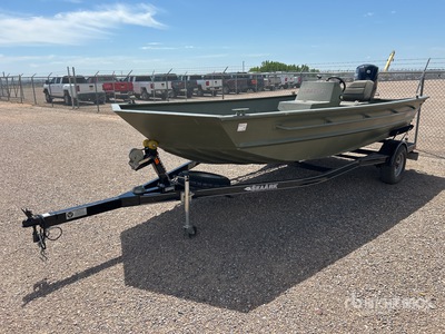 2019 Seaark 1872MVT 18 ft Fishing Boat w/2019 Marine Master SA1872 Trailer