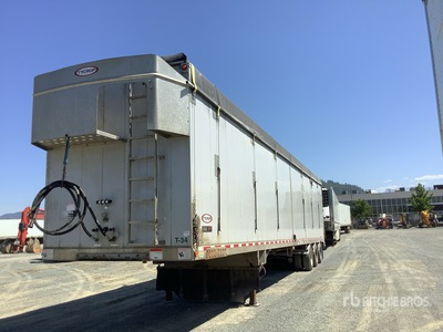 2013 Ty-Crop 53 ft x 102 in Open-Top Chip Trailer