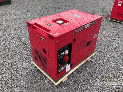 2025 Ashita DG12000SE3 8.5 kW Skid-Mounted Planta de Luz (Sin Usar) / Generator set (Unused)