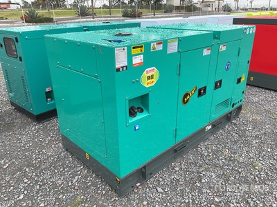 2025 Cummins CS-100 100 kVA Skid-Mounted 100kva 3 Phase 108/208V 60Hz, Cummins 4BTA3.9-G11 80kw engine Generador    (Unused)