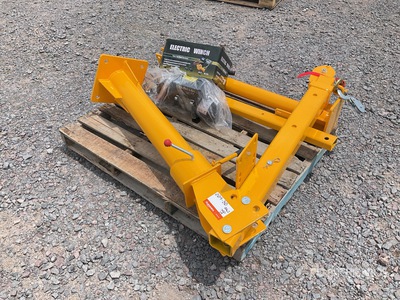 Quantity of (2) 2025 Junda 500kg, 1000kg Lote de Mini Gruas para Montar Sobre Camion (Sin Usar) / (Unused)