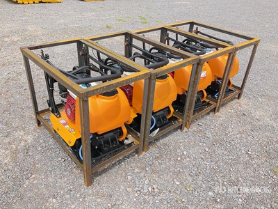 Quantity of (4) 2025 Kowloon HZR120 Lote de Compactadores de Plato Vibratorio (Sin Usar) / Rüttelplatte (Unused)