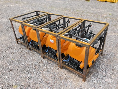 Quantity of (4) 2025 Kowloon HZR120 Lote de Compactadores de Plato Vibratorio (Sin Usar) / Plancha compactadora (Unused)